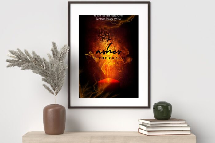 Ashes Of The Oracle Wall Print
